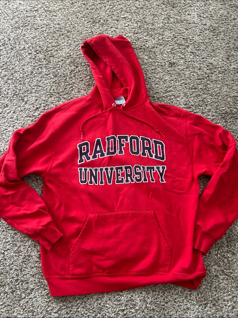 Radford University large Hoodie Sweatshirt